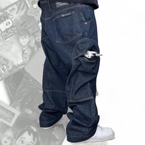 90’s Baggy Guess Denim Jeans - Picture 1 of 8
